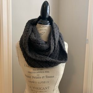 Navy infinity scarf